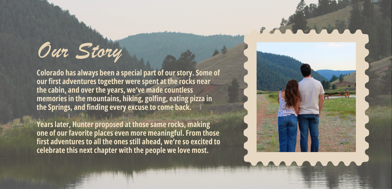 Our Story — Colorado has always been a special part of our story